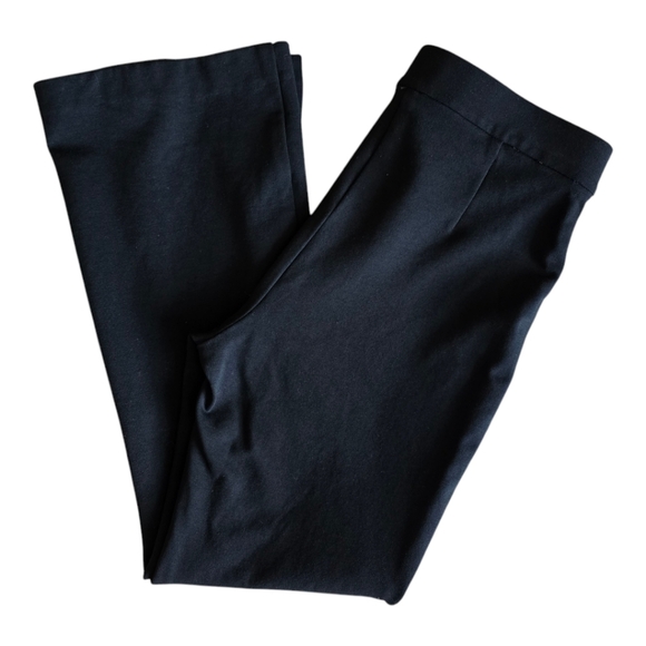 Theory Raebeanie K Ponte Kick Flare Cropped pull on pants size small - Picture 2 of 10